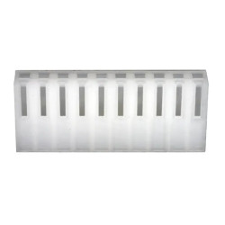 Obudowa złącza zagniatanego 10-pinowe -rzędowe raster: 3.96mm Molex Żeński 2139