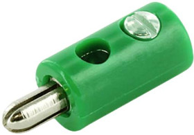 econ connect HOS25GN Złącze męskie bananowe, miniaturowe 1 szt.