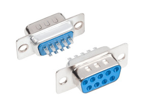 Złącze D-SUB 9-pin żeńskie