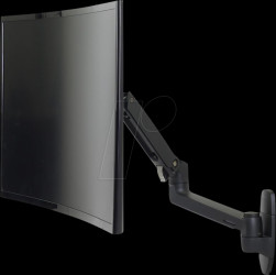 45-243-224 Monitor Halter, 1 Display, bis 34", Wandmontage
