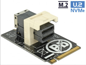 63918 Adapter M.2 Key M &gt; SFF-8643 NVMe horizontal 2242
