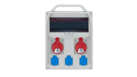 Rozdzielnica R-Box 380R 13S, 2X32a/5P, 3X250v, Puste Okno B.18.380-35