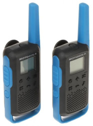 Zestaw 2 radiotelefonów PMR MOTOROLA-T62/BLUE 446.1MHz ... 446.2MHz