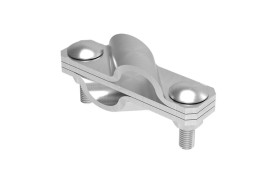 Złącze krzyżowe skośne pręt-pręt 3-elem. stal nierdzewna 116.10 NI 11601005