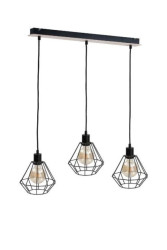 Lampa wisząca loftowa 3xE27 ATWOOD