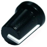 GALKA-1W16 potencjometru obrotowego - pasek biały (na oskę 6 mm) wysokosć 16 mm