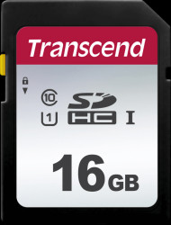 TS16GSDC300S SDHC memory card, 16 GB, UHS-I U1 class 10, 300S