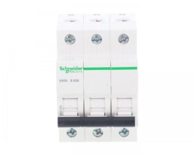 Wyłącznik nadprądowy 3P B 63A 6kA AC K60N Acti9 A9K01363