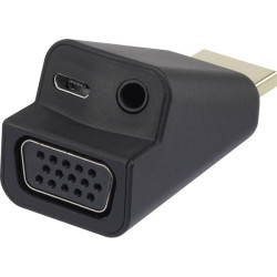Renkforce 1383256 HDMI To VGA Audio Adapter