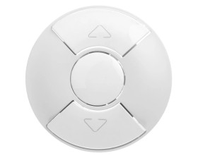 CELIANE Plakietka pojedyn. biały tworzywo 068151