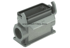 Obudowa złączy dużej mocy HARTING Montaż powierzchniowy rozmiar 24B Wpust boczny rozmiar gwintu M32 x 2