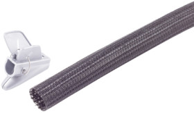 Braided sleeve kit, inner Ø 19 mm, range 19-20 mm, black, halogen free, -50 to 150 °C, BS18-35375