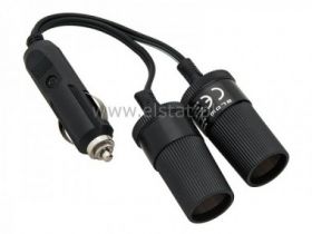 Rozg.gniazda zapalniczki sam. x2 z wtyczką