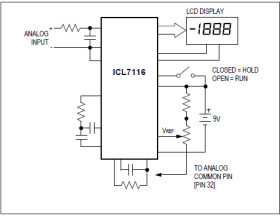 3 1/2 Digit ADCs with Display Hold