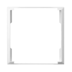 ARIA Ramka ozdobna do gniazd podwójnych do ramek biały RO-4U/00
