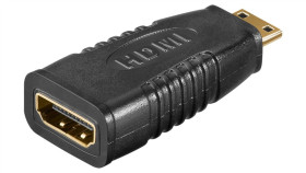 Adapter Hdmi™, Pozłacany - Zużycie Jednostka 1 Szt. W Torebce Plastikowej