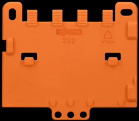 222-505 Strain relief plate, snaps onto 222-500