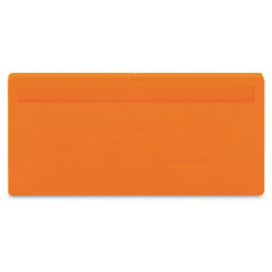 WAGO 279-329 2 x 52mm Oversized Separator for 279 Series Orange