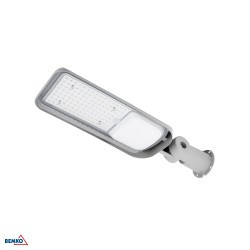Oprawa uliczna LED JAZMIN 100W 4000K 13500LM IP65 JASNOSZARA C82-JAZ-100LG-4K
