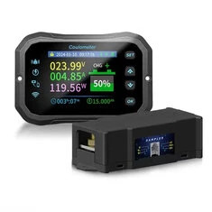 KM105F KM110F KM140F KM160F WiFi Zdalny Miernik Coulomba RV 10-100V DC 50A 100A 400A 600A Miernik Napięcia i Prądu dla Akumulato