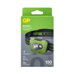 Latarka czołowa bat. GP DISCOVERY CH43GR 150lm