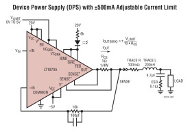 500mA Power Op Amp with Adjustable Precision Current Limit