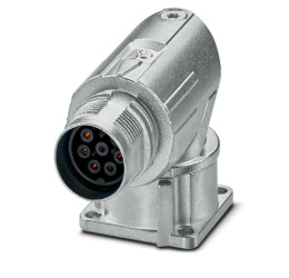 Złącze wielostykowe przemysłowe 8-pinowe M17 Montaż przedni Gniazdo Phoenix Contact