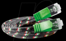 PKW-TOUGH-STP-K6 1.0 GN Cat.6 SLIM tough cable, F/FTP, 1,0 m, green