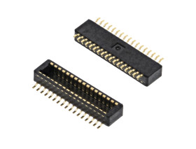 Wtyk PCB 30-pinowe raster: 0.4mm 2-rzędowe Hirose Montaż powierzchniowy 300.0mA 30.0 V.
