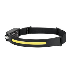 Latarka czołowa 5+3W REBEL 0935 Opaska, Akumulator 1200mAh