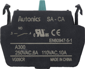 TRU COMPONENTS SA-CA Element stykowy 1 NO 110 V, 250 V 1 szt.