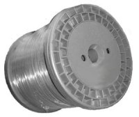 NIKIEL025-191 Drut niklowy, średnica: 0.25mm, rezystancja [Ohm/mb 20C]: 1.957 - szpula 1.91kg