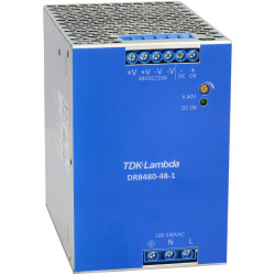 TDK-Lambda DRB480-48-1 48V 20A 480W Single Output Din Rail Power supply