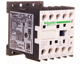 Stycznik 12A 3P 24V DC 0Z 1R LP1K1201BD3