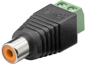 Kostka zaciskowa 2-pinowa Gniazdo Cinch z mocowaniem śrubowym