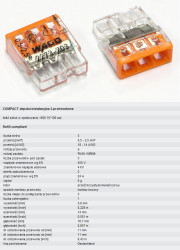 Szybkozłączka WAGO 2273-203