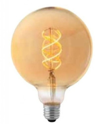 Żarówka LED GLOBO 95MM 5W/822 (30W) DIM E27- szklana przydymiana LEUCI (557217.0101)