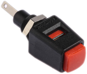 Wtyk montażowy, Czerwony, 5A