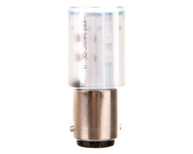 Dioda LED BA15d niebieska 24V AC_DC 8WD4428-6XF