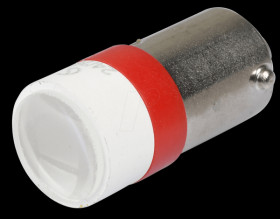 MELB2204 LED spot light, BA9s, red, 24 V, 10000 mcd, Ø10 mm, 15°