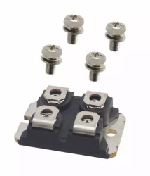 MOSFET N-kanałowy 90 A SOT-227 850 V Montaż na śrubie Pojedynczy 1,2 kW 41 miliomów