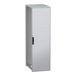 Obudowa modułowa PanelSeT SFN, stal dekarbonizowana, drzwi pełne 2000x600x800 bez płyty NSYSFN20680