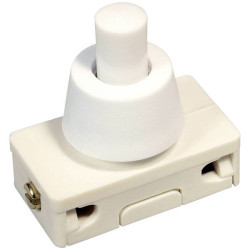interB&#xE4;r 3030-276.02 Pushbutton Switch 250V 2A Off/On Latch 25x14mm