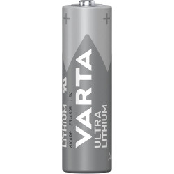 Varta 6106301501 Ultra Lithium AA Battery 2900mAh 1.5V Light Durable