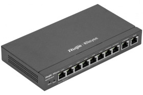 10-portowy Router PoE VPN RG-EG210G-P 8x Gigabit PoE LAN 1x Gigabit LAN/WAN 1x Gigabit WAN