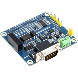 Isolated RS485 RS232 HAT for Raspberry Pi