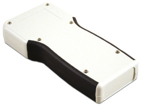 Obudowa ręczna 165 x 80 x 28mm IP54 Tworzywo ABS odporne na ogień Szary