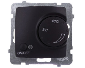 KARO Regulator temperatury /czujnik napowietrzny/ czekoladowy metalik RTP-1SN/m/40