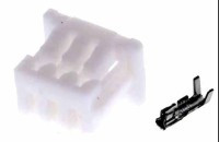 TMXX03-G/2 Złącze mocy, gniazdo na kabel - 3pin (z terminalami) raster gniazda: 1.25mm - kpl. 2 sztuki