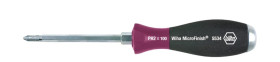 Wiha Wkrętak MicroFinish Phillips z trzonem sześciokątnym na całej długości i masywnym kołpakiem stalowym PH3 x 150 mm 55343 291